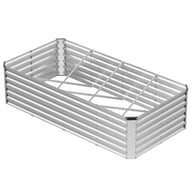 Galvanized Raised Garden Bed | Rust-Resistant Steel Planting Box — view 13