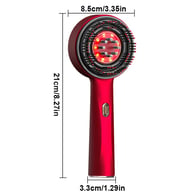 Red Light Therapy Scalp Massage Comb | Hair Growth Electric Brush — view 9