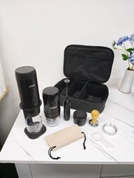 Portable Coffee Maker Storage Bag Outdoor Coffee Gear Organizer — view 2