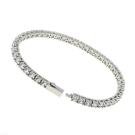 Stainless Steel 316 Tennis Chain with Zircon | Diamond-Look Jewelry — view 6