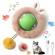 Interactive Motion Activated Cat Ball Toy with LED Lights | Captain Fam — view 9