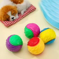 Scooby-Doo Squeaky Dog Balls Set of 8 | Teeth Cleaning Interactive Toys — view 10