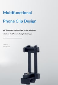 Portable Aluminum Alloy Selfie Stick For Phone Cameras — view 5
