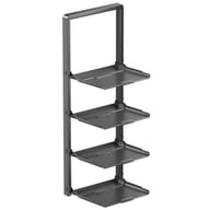 Punch-Free Foldable Kitchen Prep Rack | No-Drill Wall Mount — view 1