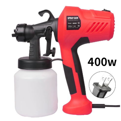 Blue electric spray gun adjustable nozzle disinfection trigger