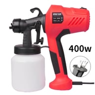 Red electric spray gun 400W power cord professional sanitization