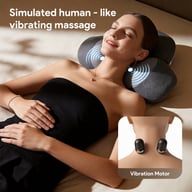 Vibrating Temperature-Controlled Heating Cervical Massage Pillow | Neck Pain Relief — view 9