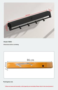 Wall-Mounted Folding Clothes Drying Rack | Space-Saving Design — view 14