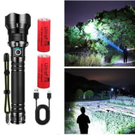 9900000LM LED Flashlight Zoom Rechargeable | Super Bright Torch — view 6