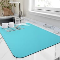 Diatomaceous Earth Kitchen Counter Drying Mat | Heat-Resistant Absorbent Pad — view 5