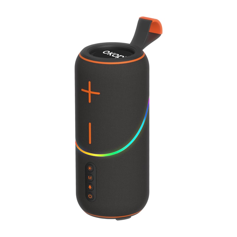 KP-806 Portable Bluetooth Speaker | Home & Kitchen Audio with RGB Lighting