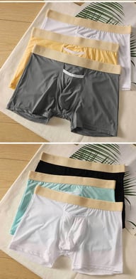 Men's Quick-Drying Ice-Silk Breathable Slim-Fit Sports Shorts — view 12