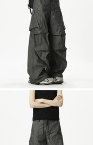 Loose-fit Casual Quick-drying Outdoor Pants | Wide-leg Cargo Style — view 8
