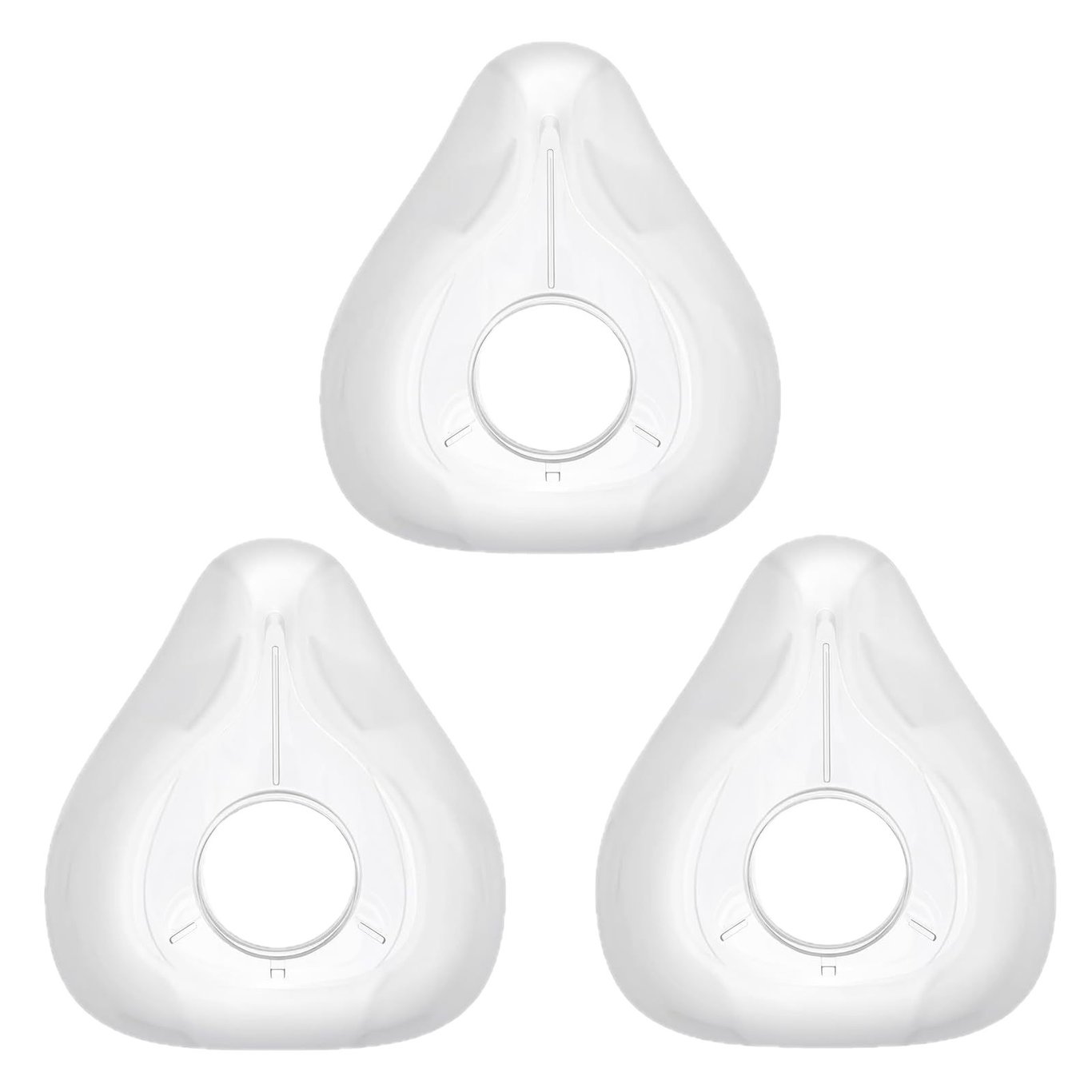Breathing Mask Silicone Pad | Comfortable Office Respirator Cushion