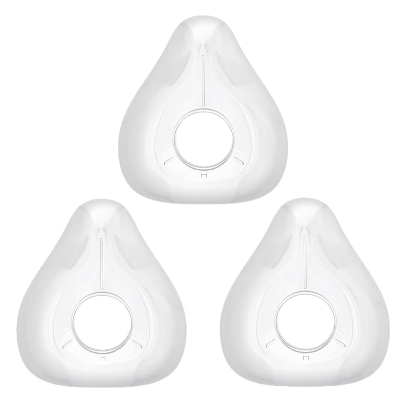 Breathing Mask Silicone Pad | Comfortable Office Respirator Cushion