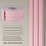 Self-Adhesive EVA Grille Strips | Nail-Free Wood Backdrop Wall Stickers — view 7