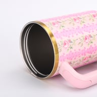 Portable Car Ice Tumbler With Straw Stainless Steel Insulated Cup — view 13