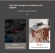 Wall-Mounted Folding Clothes Drying Rack | Space-Saving Design — view 15
