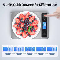 Precision Digital Food Scale with Backlit LCD | Kitchen Weighing — view 5
