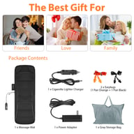 Full Body Vibration Massage Mat with Heat | 10 Motors, 9 Modes — view 7