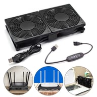 120mm Dual Cooling Fan USB PC Case | Silent Desktop Cooler — view 5