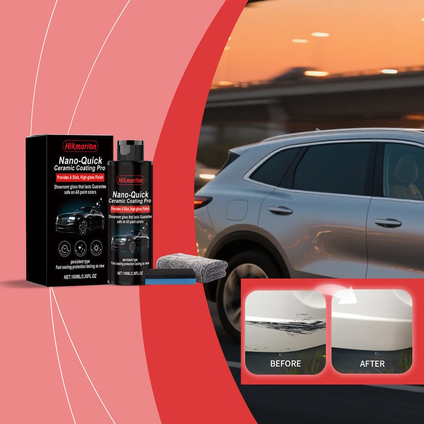 Nano-Ceramic Coating Set for Vehicle Surface Protection | Professional Grade