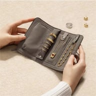 Portable Jewelry Organizer Bag for Necklaces, Rings & Earrings — view 1