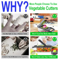 15-In-1 Vegetable Fruit Chopper Cutter for Home & Kitchen | Food Dicer Slicer — view 5