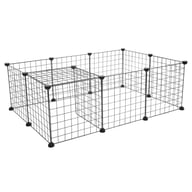 Portable Pet Playpen for Guinea Pigs & Rabbits | Metal Wire Cage — view 14