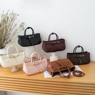 Vintage Vegetable-tanned Leather Handbag For Women, High-end Single-shoulder Bag With A Unique Belt Buckle Design, Genuine Leather Crossbody Bag — view 10