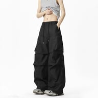 Loose-fit Casual Quick-drying Outdoor Pants | Wide-leg Cargo Style — view 4