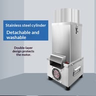 Commercial Electric Garlic Peeling Machine | Stainless Steel — view 1