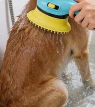 Pet Bathing Shower Head with Massage Bristles | Dogs & Cats — view 17