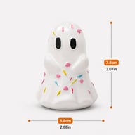 Cute Halloween Ghost Pumpkin Resin Desk Organizer Set | Captain Fam — view 2
