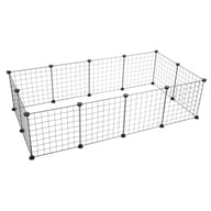 Portable Pet Playpen for Guinea Pigs & Rabbits | Metal Wire Cage — view 15