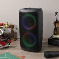 Portable Bluetooth Speaker Sub Woofer Heavy Bass Sound System Party & Mic — view 3