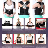 2pcs Anti Hunchback Correction Strap For Women, Invisible Posture Correction Strap, Posture Correction, Shoulder Opening, Beautiful Back, Straight Waist, Anti Hunchback Artifact — view 5