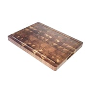 Wooden Cutting Board with Juice Groove & Serving Tray | Acacia — view 5