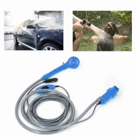 Car Plug Shower Kit 36W Portable Electric Vehicle Mounted Shower Kit For Outdoor Camping Car Washing Irrigation Blue — view 10