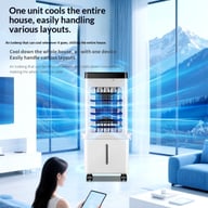 Portable Mini Cooling Fan With Oscillating Blades — view 7