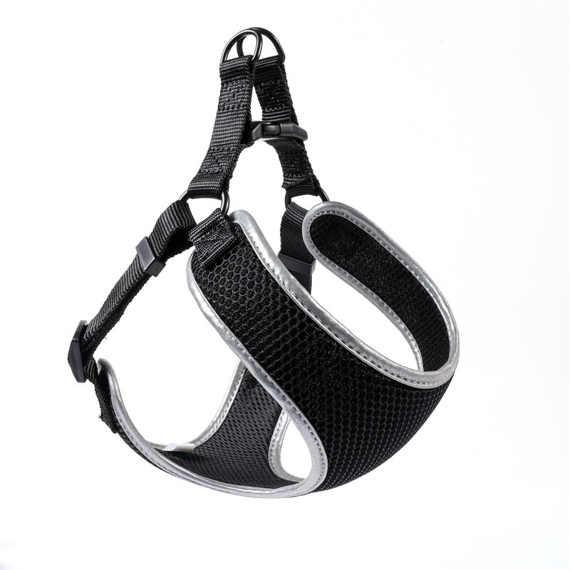 Reflective Vest-Style Dog Walking Harness | Safe Breathable Comfort