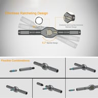 42-in-1 Magnetic Screwdriver Set | Professional Ratchet Tool Kit — view 4