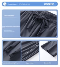 Summer Couple High-Elastic Ice Silk Quick-Drying Pants Canada — view 16
