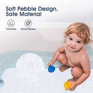 Non-Slip Bath Mat Extra Large | Anti-Mold Shower Mat Strong Suction Cups — view 5