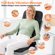 Full Body Vibration Massage Mat with Heat | 10 Motors, 9 Modes — view 4