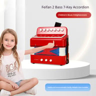 7-Key Portable Educational Toy Accordion for Children | Music Instrument — view 19