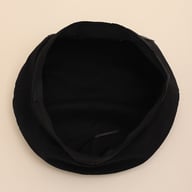 Black Leather Beret Cap | Japanese Style Baseball Hat Canada — view 10