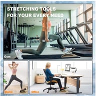 Wooden Slant Board Calf Stretcher | Foldable Incline Board for Yoga — view 7