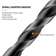 4PCS Hex Tile Drill Bit Set | Glass Ceramic Brick Drilling — view 15