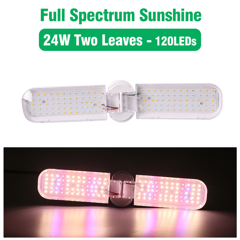 Full-Spectrum LED Plant Growth Lamp | Foldable Home & Kitchen Lighting